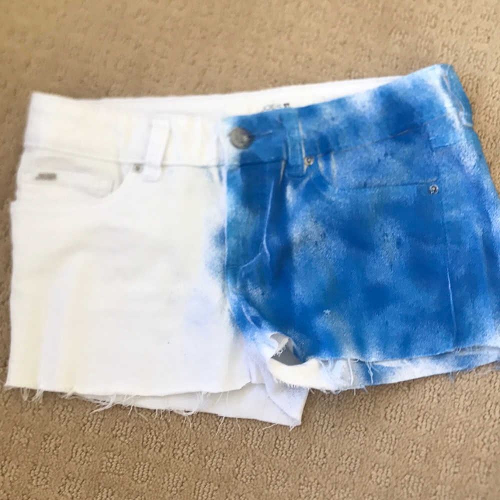 white shorts